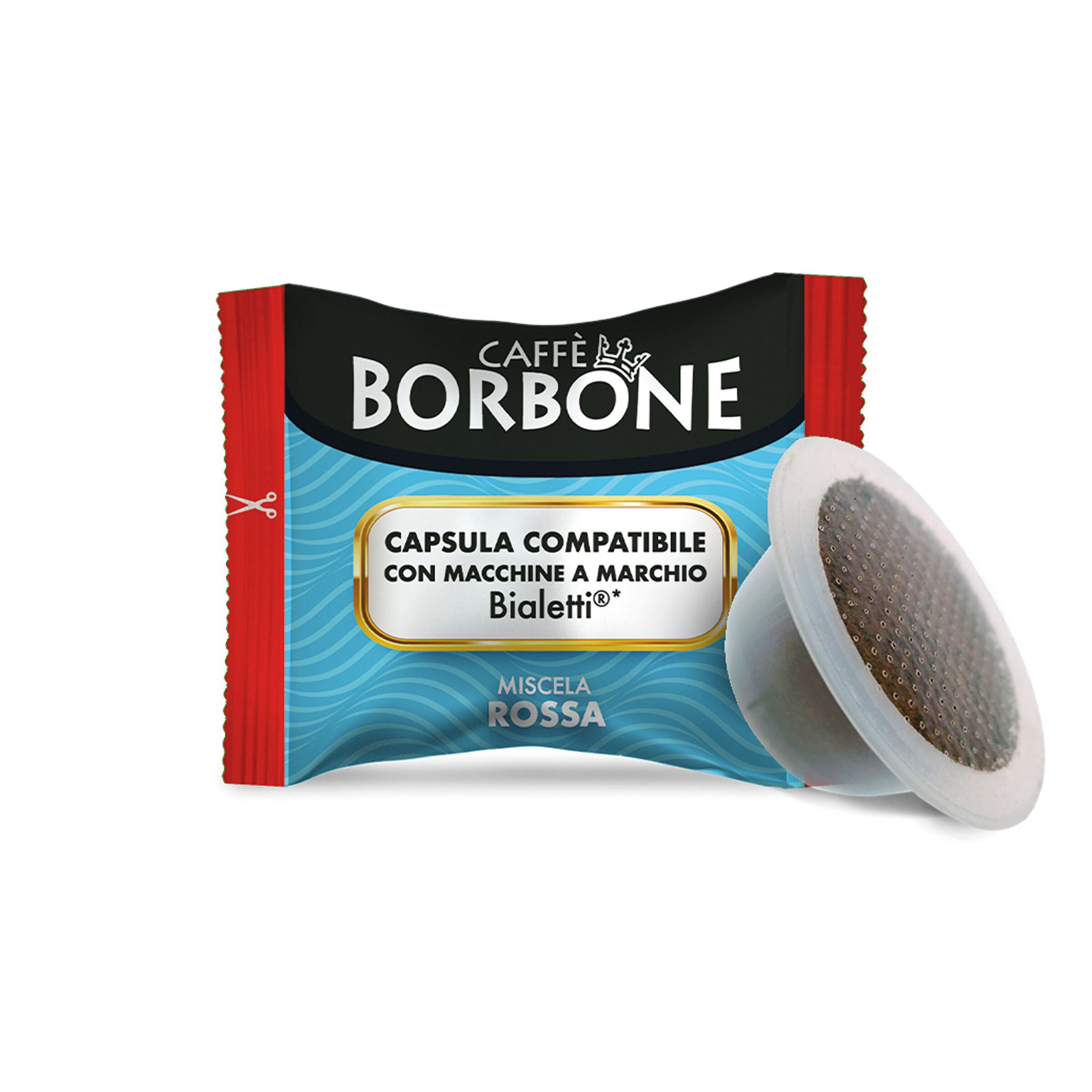 Capsules Compatible Borbone Bialetti Blend Red