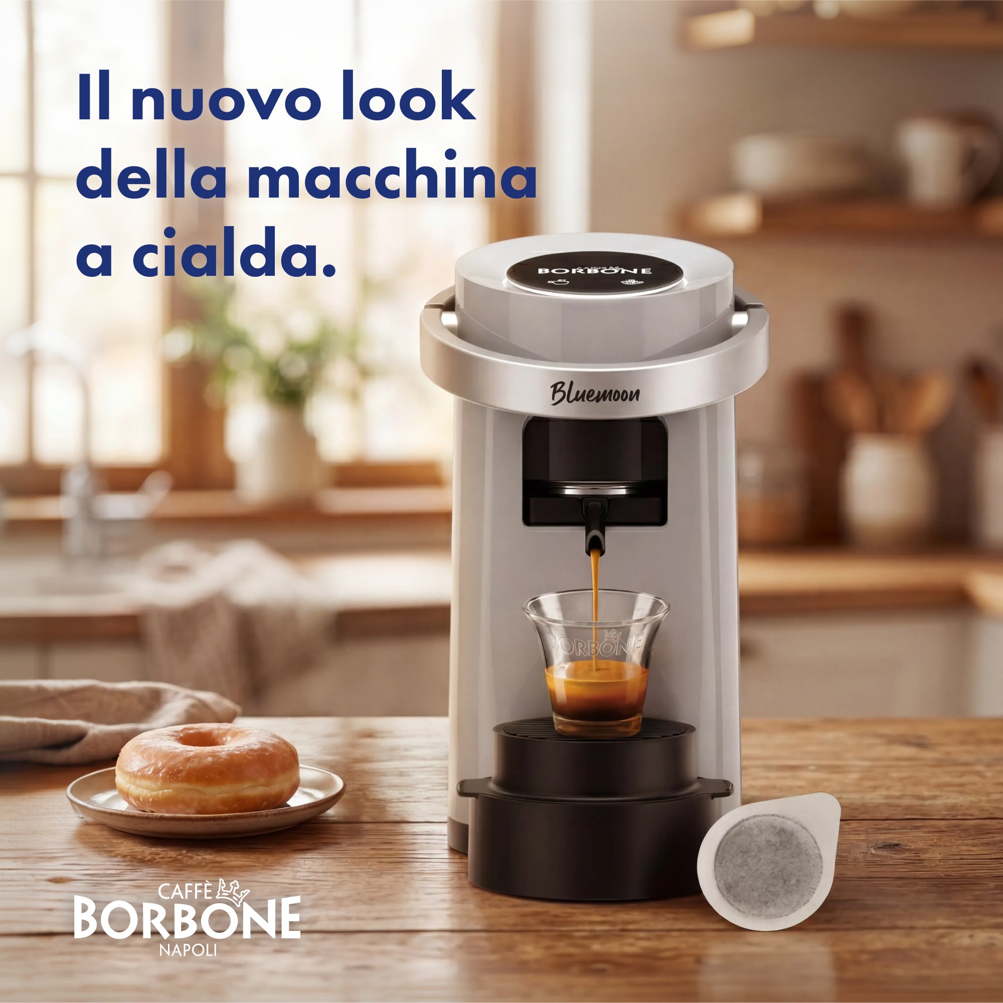 Bluemoon Caffe Borbone Grey