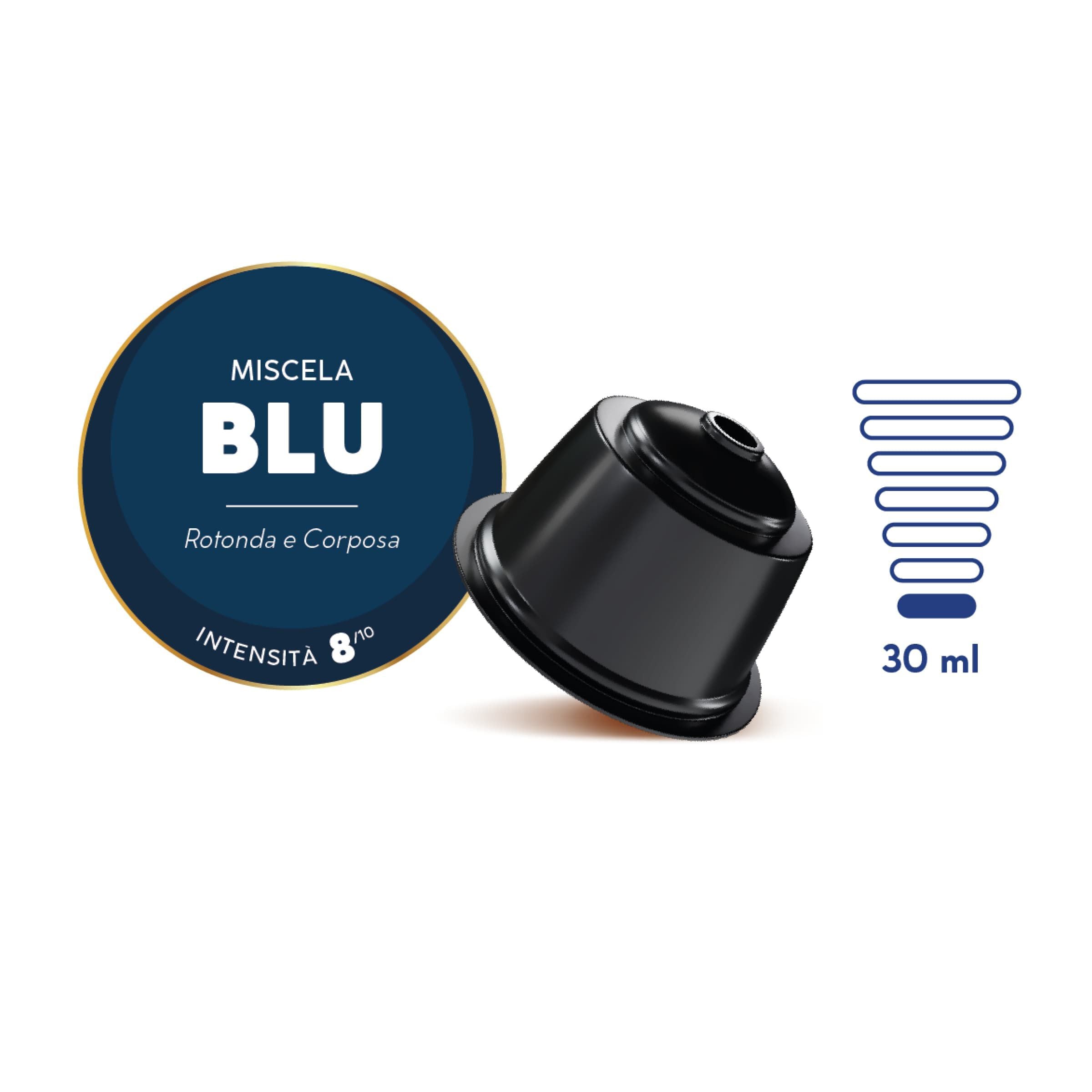 New Coffee Bourbon Blue Blend Capsules Compatible Nescafe Dolce Gusto