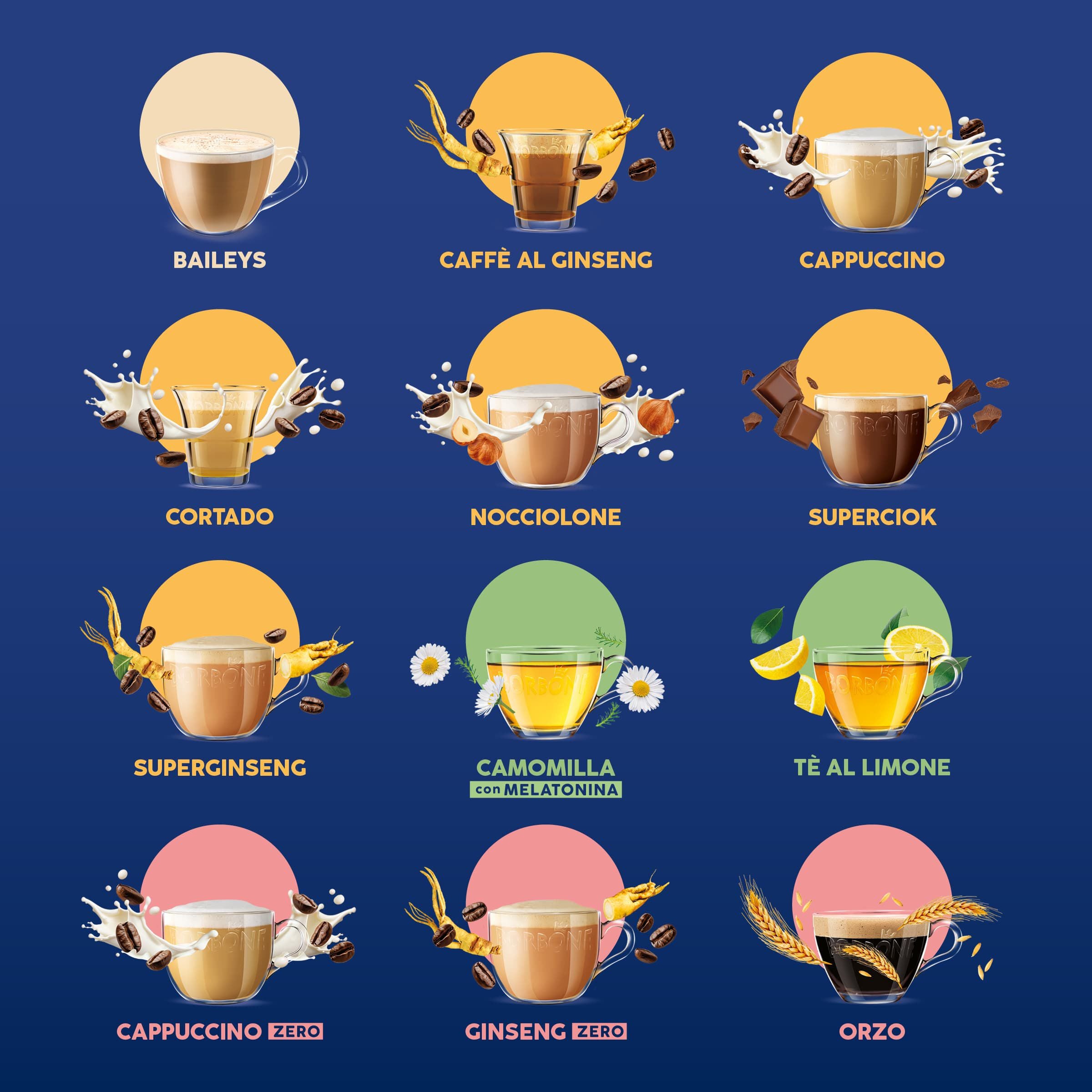 Capsules Compatible Borbone Machines Nescafe Dolce Gusto Chamomile And Melatonin
