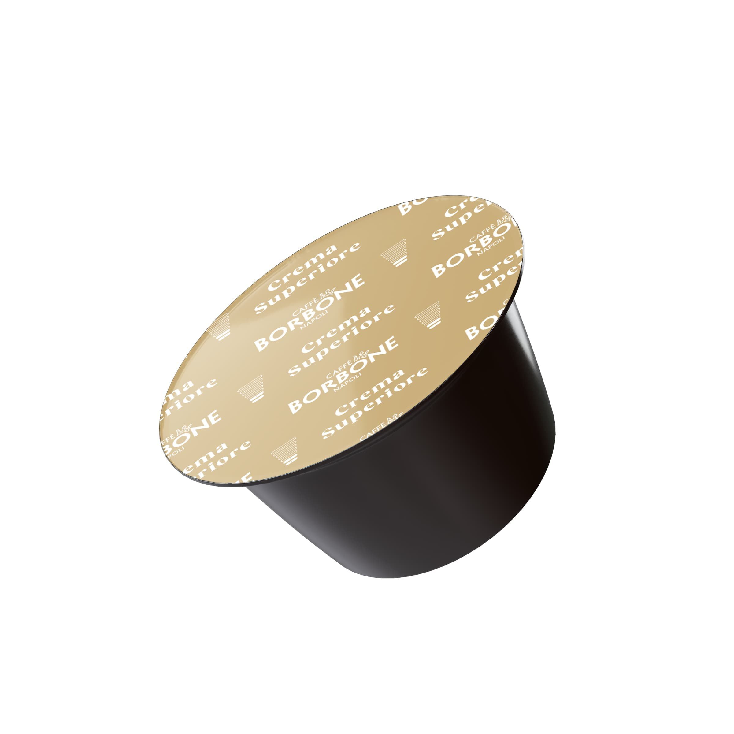New Borbon Coffee Capsules Crema Superiore Compatible Nescafe Dolce Gusto