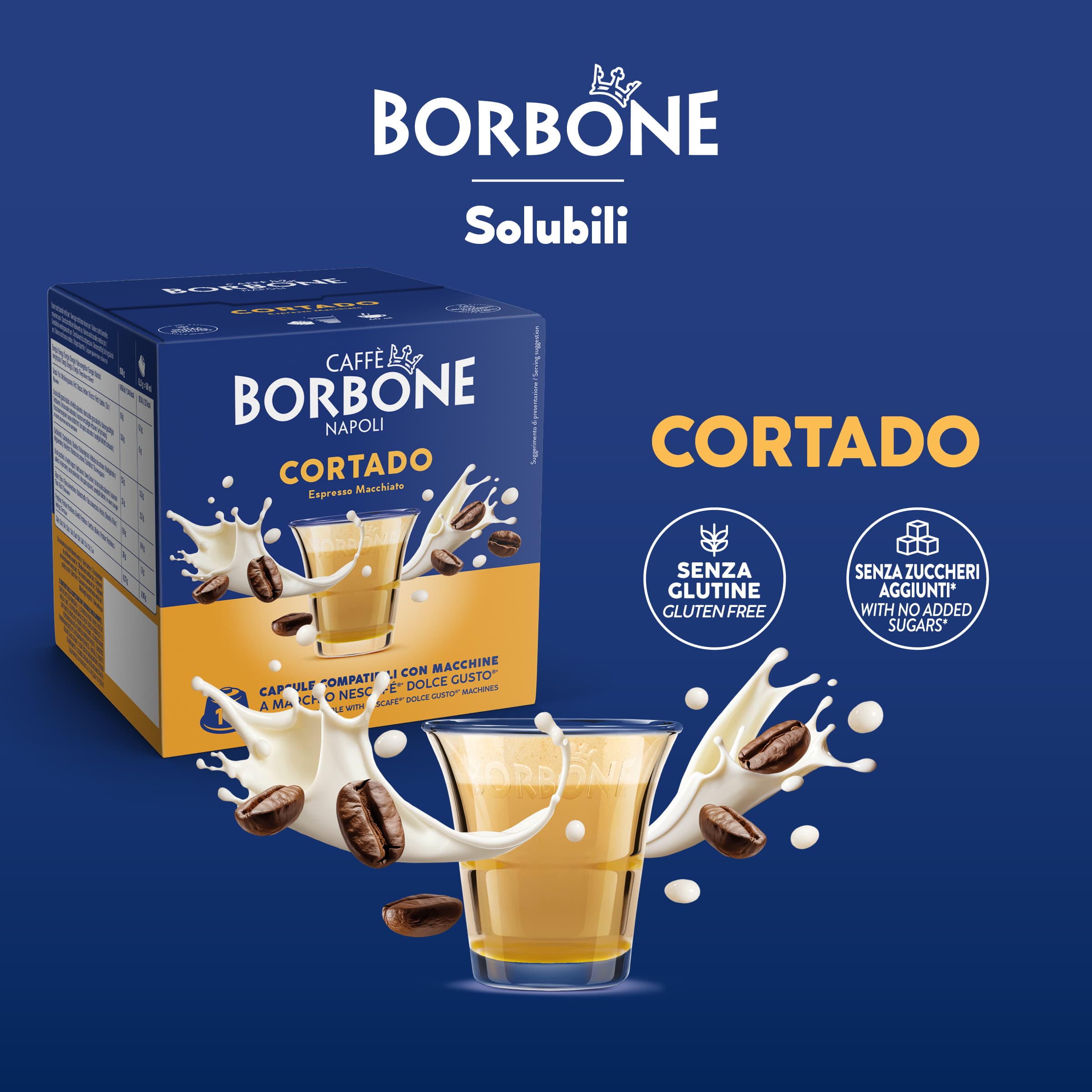 Capsules Compatibles Borbone Machines Nescafe Dolce Gusto Coffee With The Gusto Of Cortado
