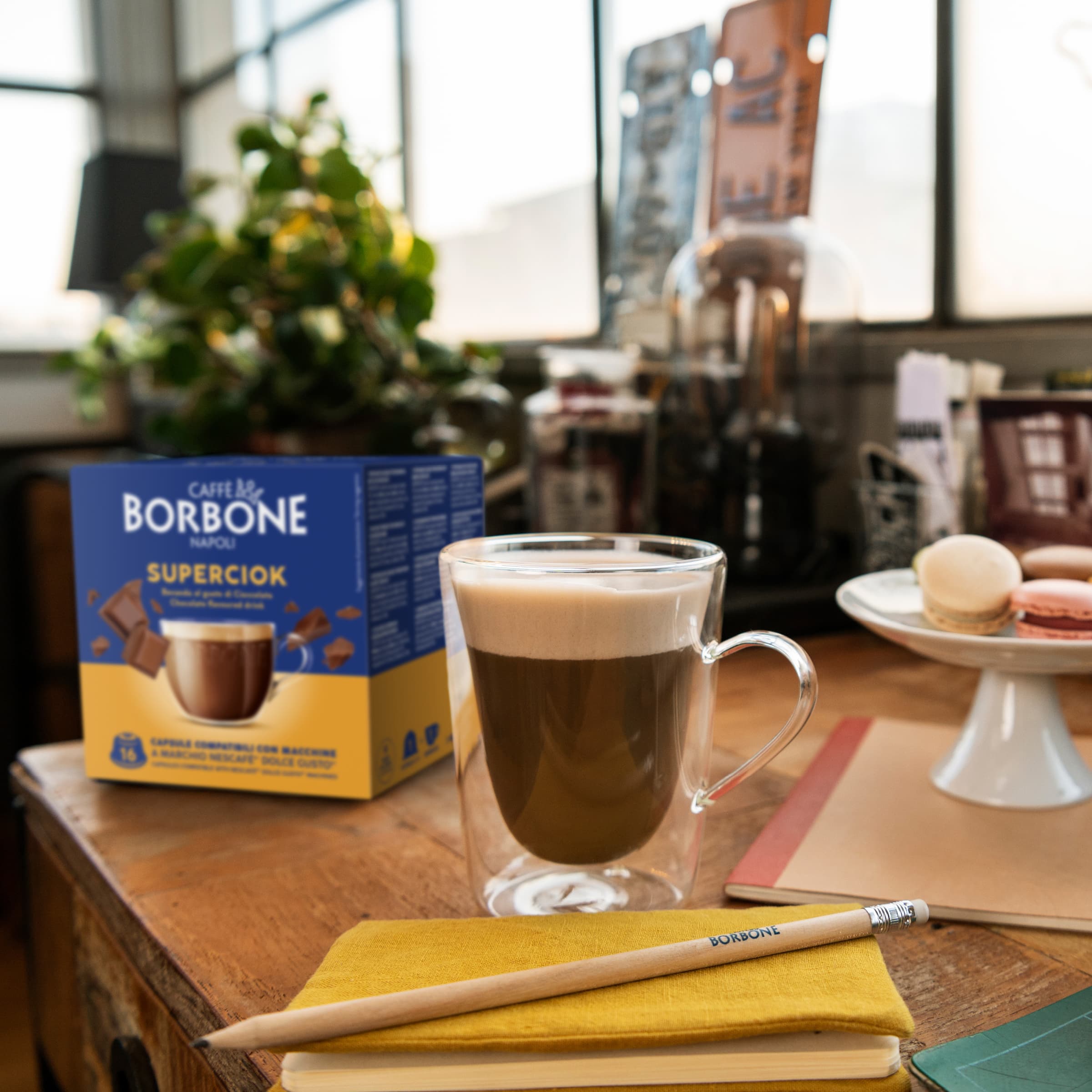 Capsules Compatible Borbone Machines Nescafe Dolce Gusto Coffee With Chocolate Flavor