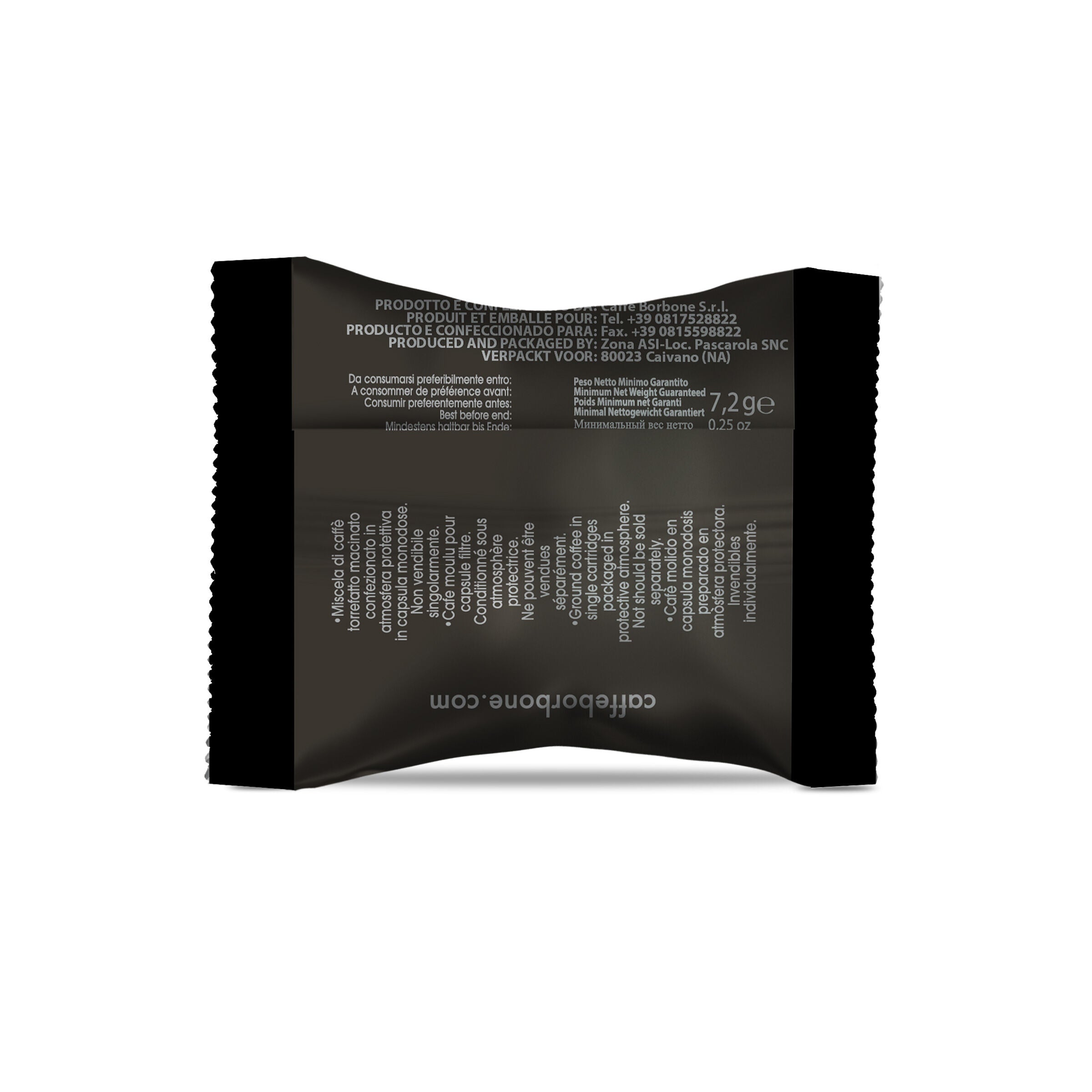 Capsules Caffe Borbone Black Blend Compatible Lavazza Espresso Point