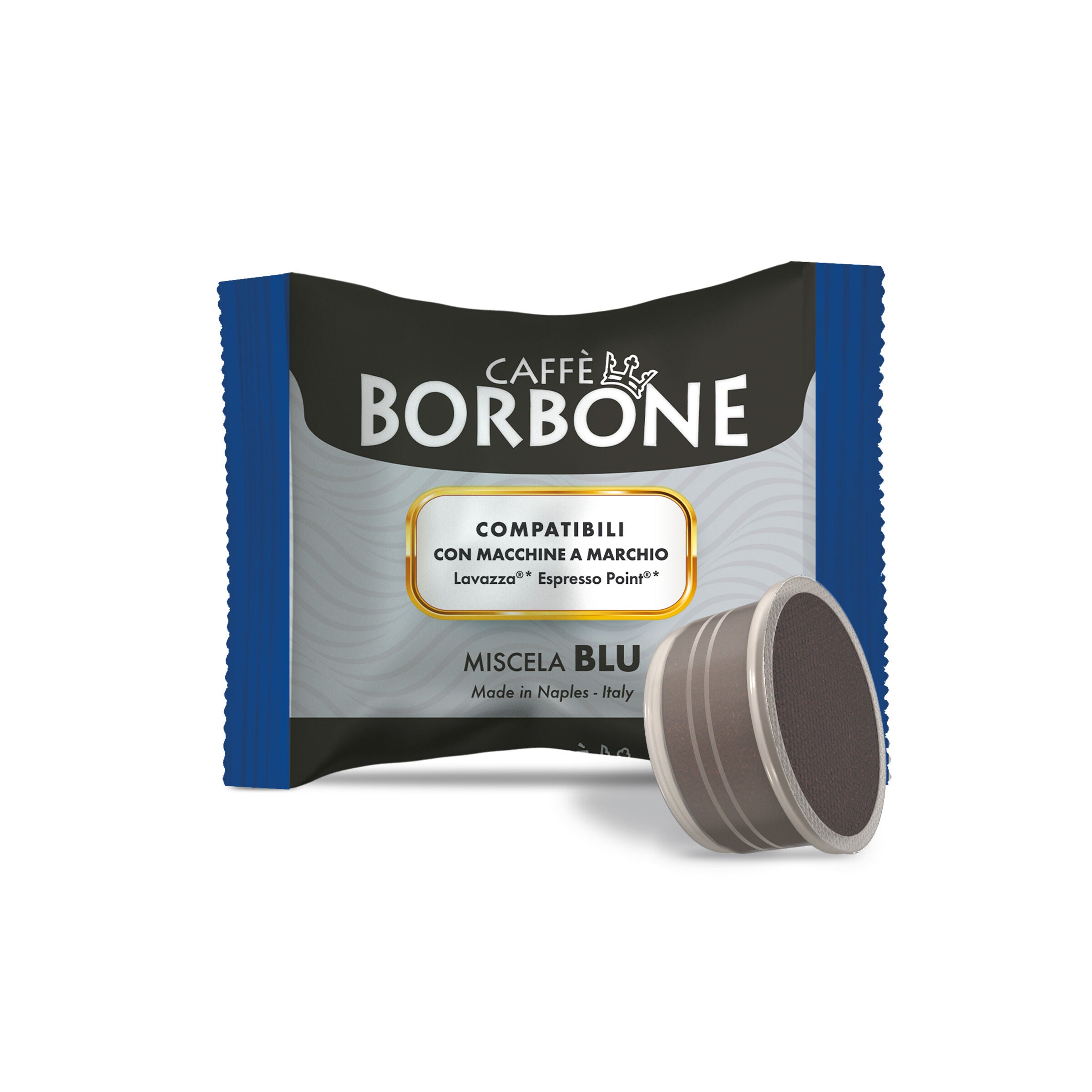 Capsules Caffe Borbone Blue Blend Compatible Lavazza Espresso Point