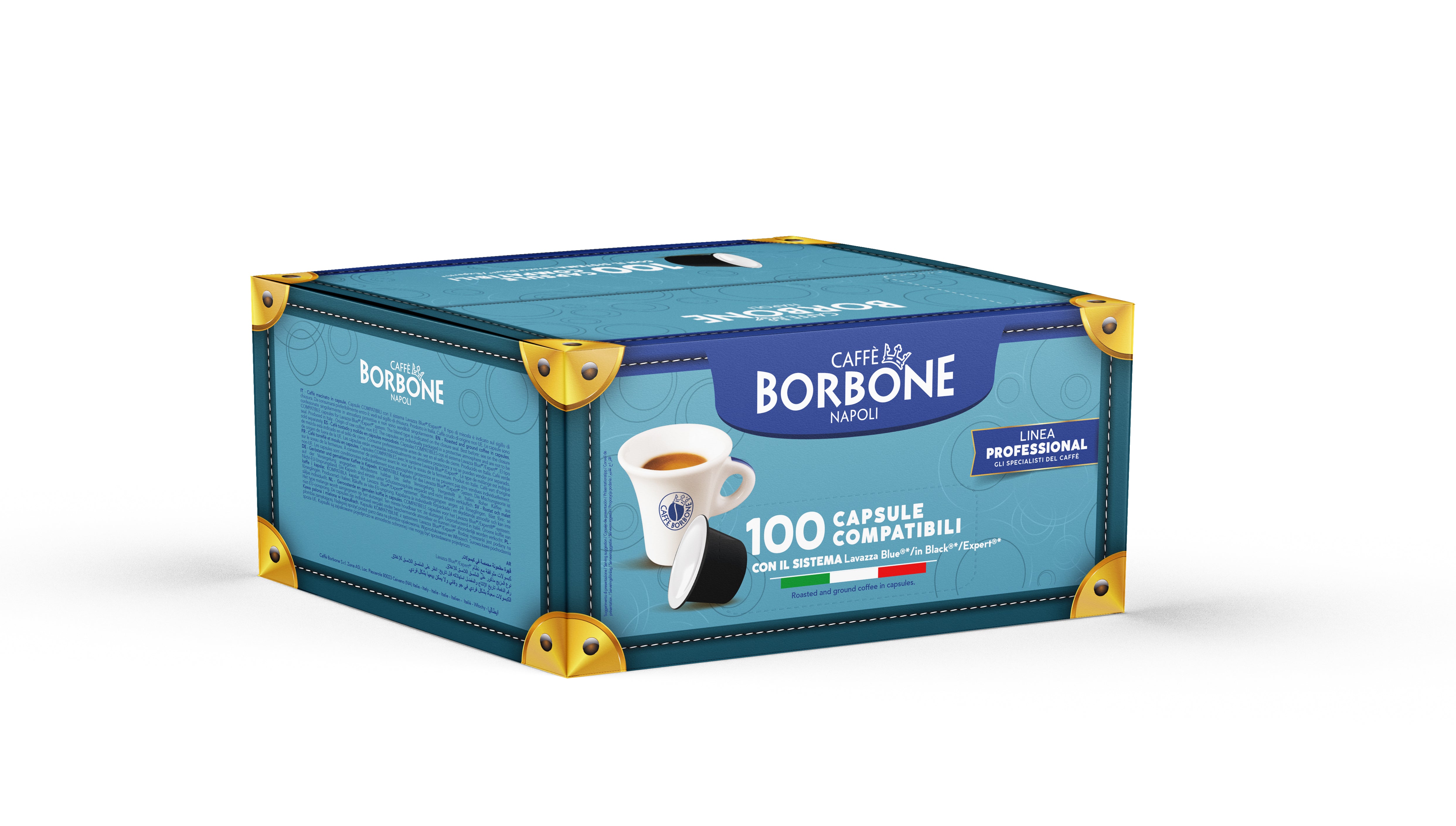 Capsules Borbone Compatible Machines Lavazza Blue Red Blend