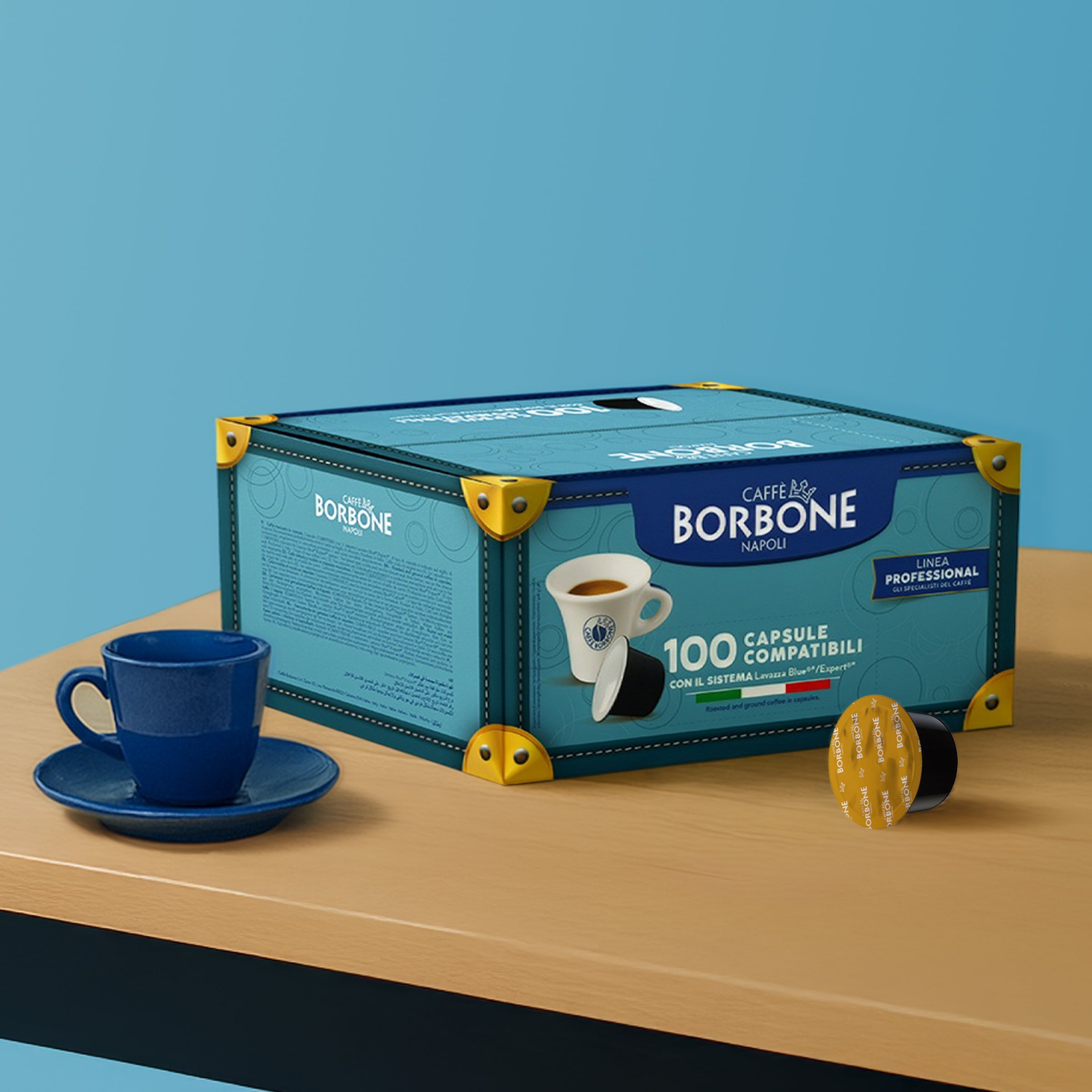 Capsules Borbone Compatible Machines Lavazza Blue Gold Blend
