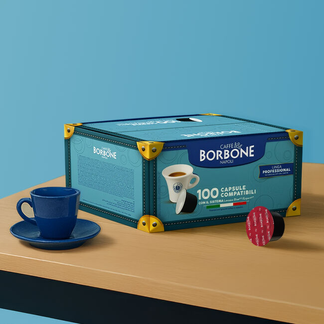 Capsules Borbone Compatible Machines Lavazza Blue Red Blend