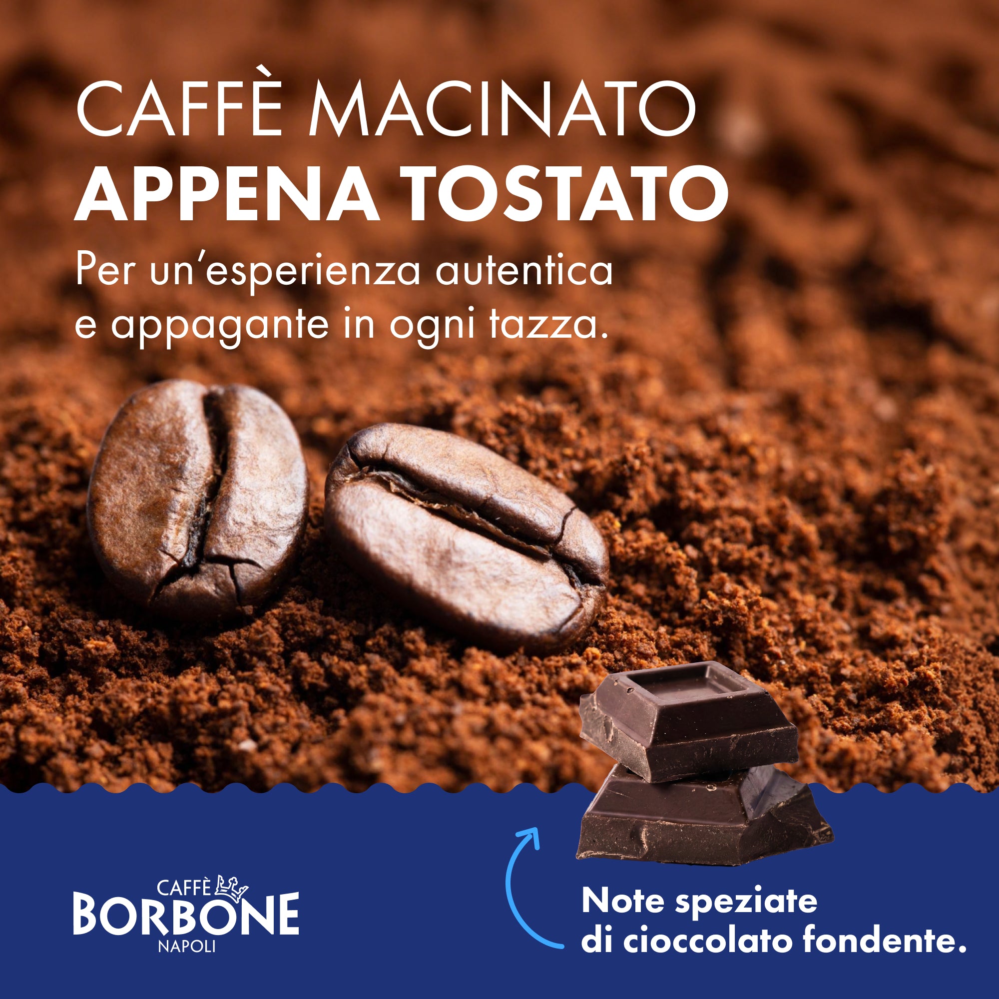 Borbone Ground Coffee Moka DECISA Blend 4x250gr