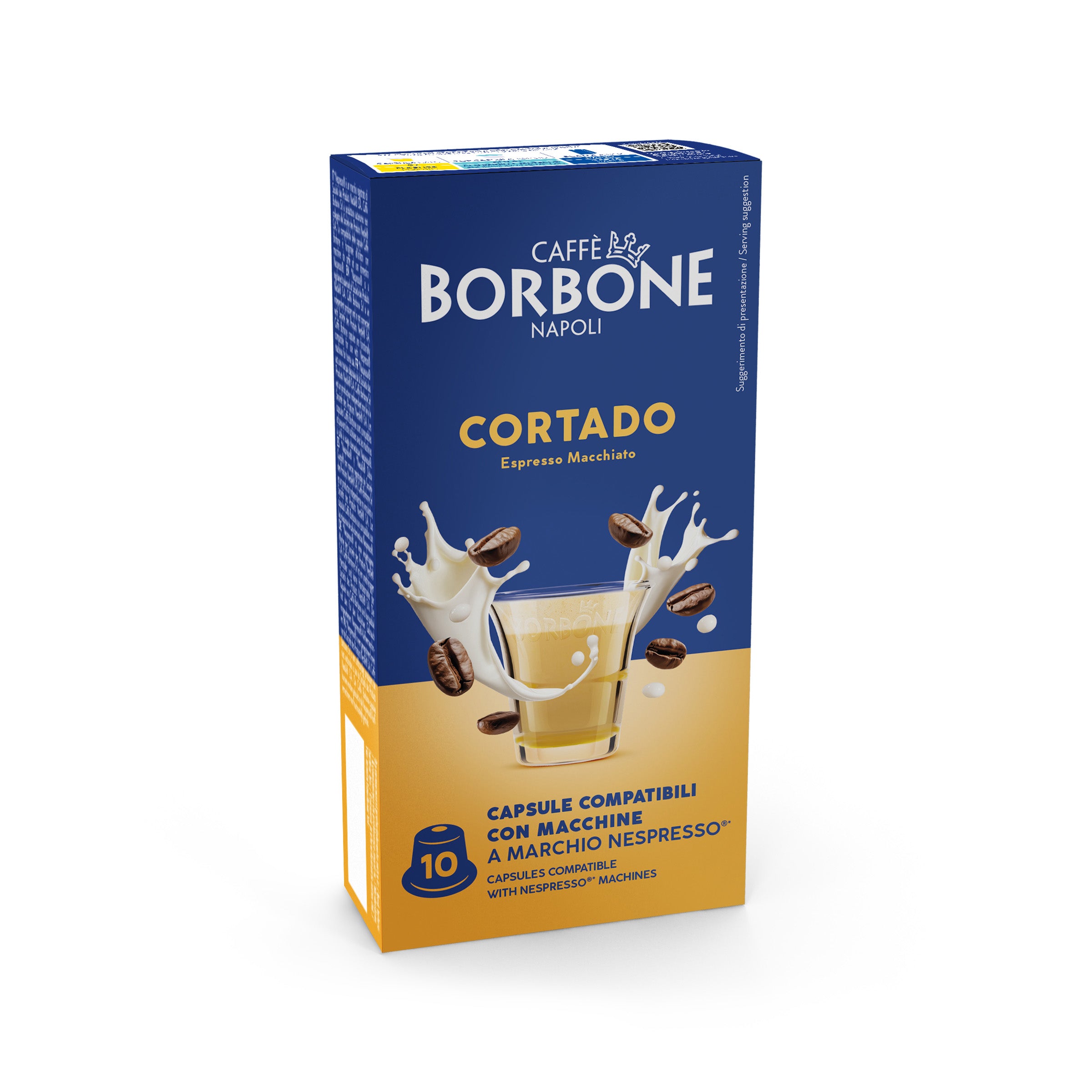 Capsule Compatible Borbone Machines Nespresso Coffee With The Taste Of Cortado