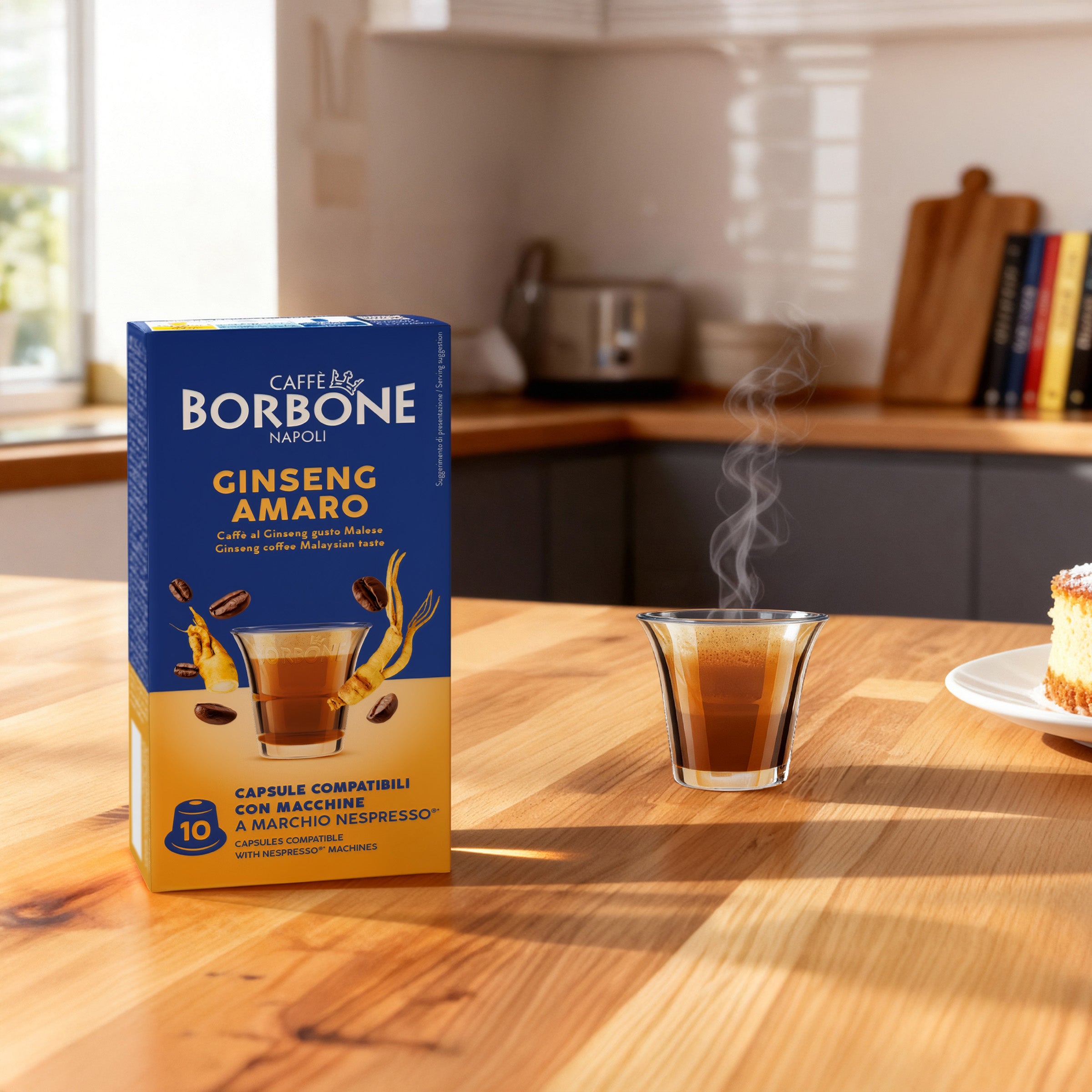Capsule Compatible Borbone Nespresso Coffee Machines With The Taste Of Bitter Ginseng