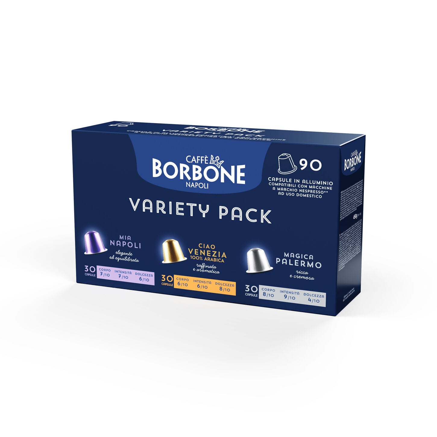 New Capsules Borbone Tasting Kit Compatible Nespresso Aluminum