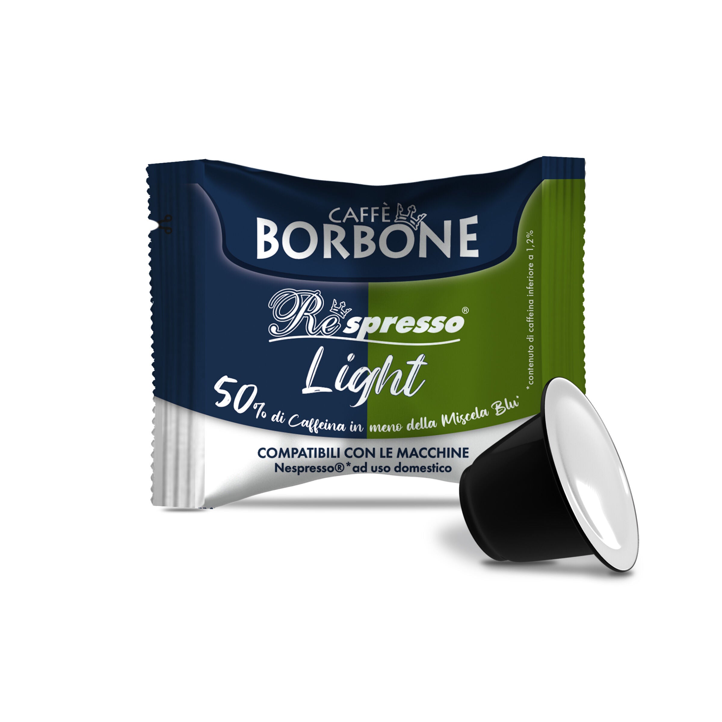 Capsules Light Blend Borbone Respresso Compatible Nespresso