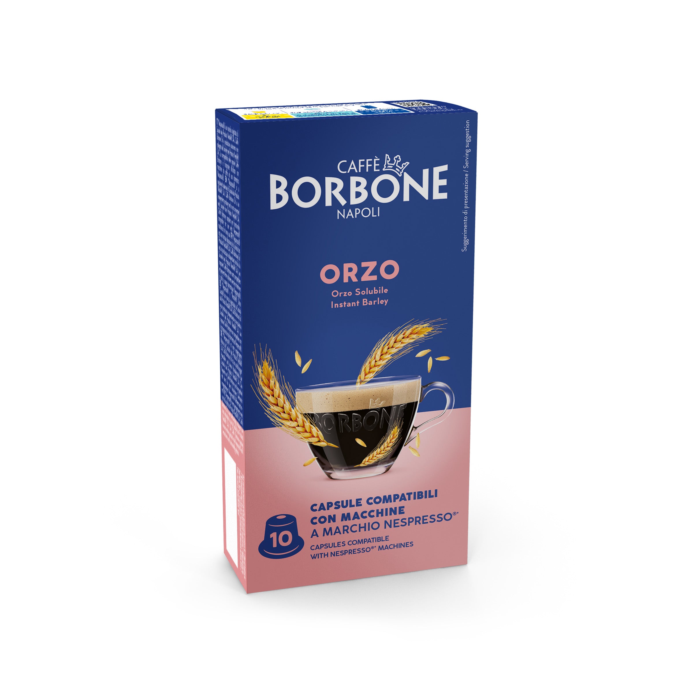 Capsule Compatible Borbone Nespresso Coffee Machines With The Taste Of Barley