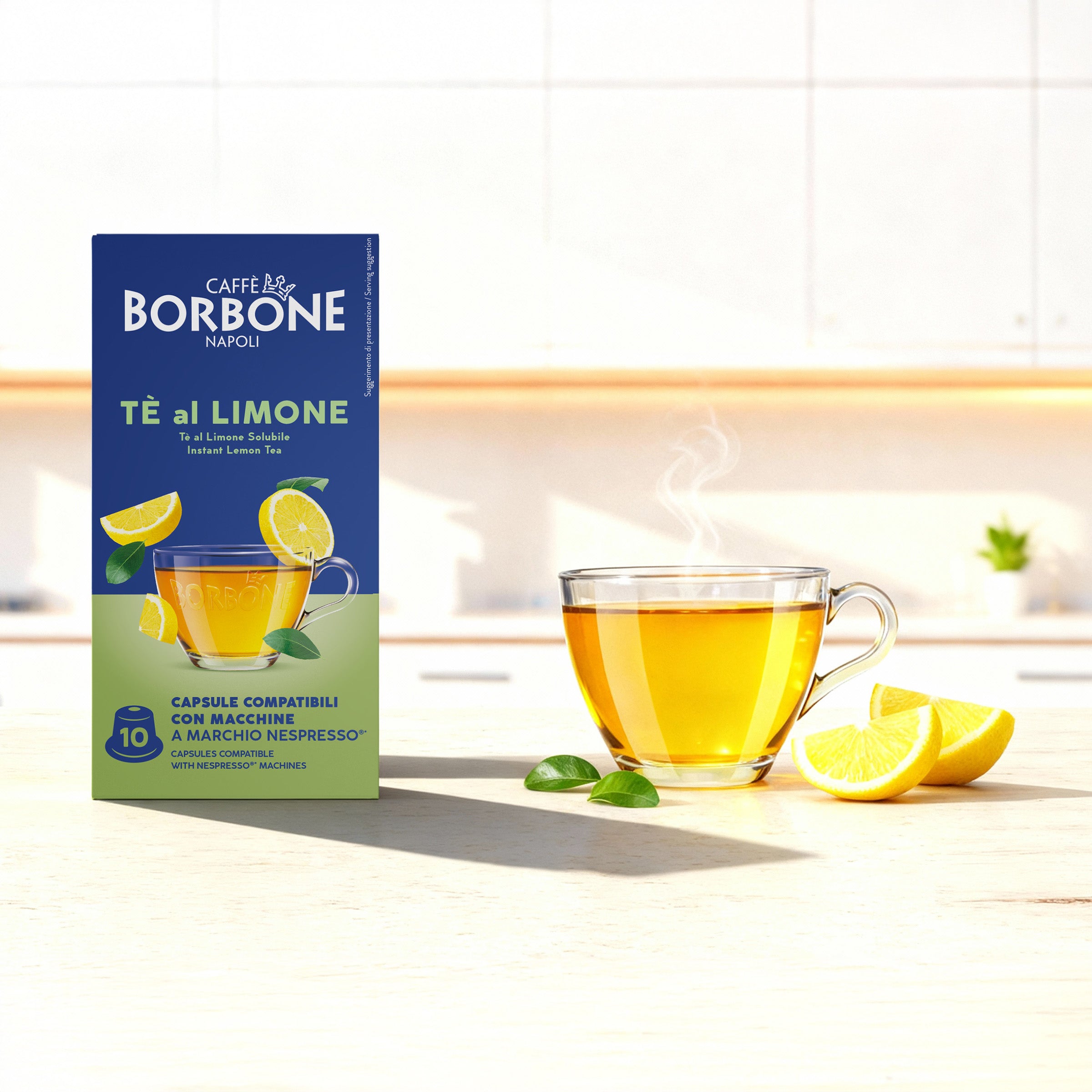 Capsule Compatible Borbone Machines Nespresso The Lemon