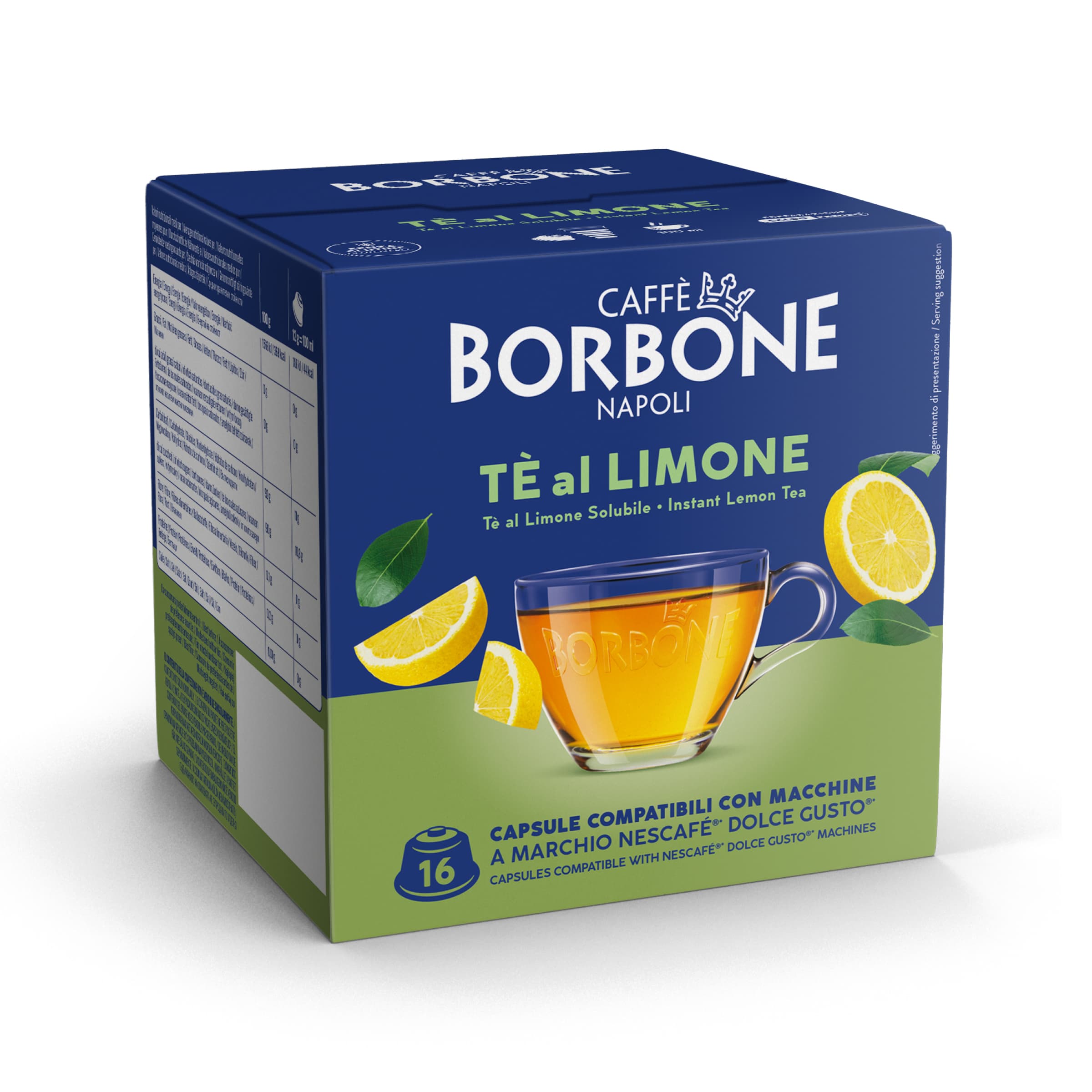 Capsules Compatible Borbone Machines Nescafe Dolce Gusto The Lemon