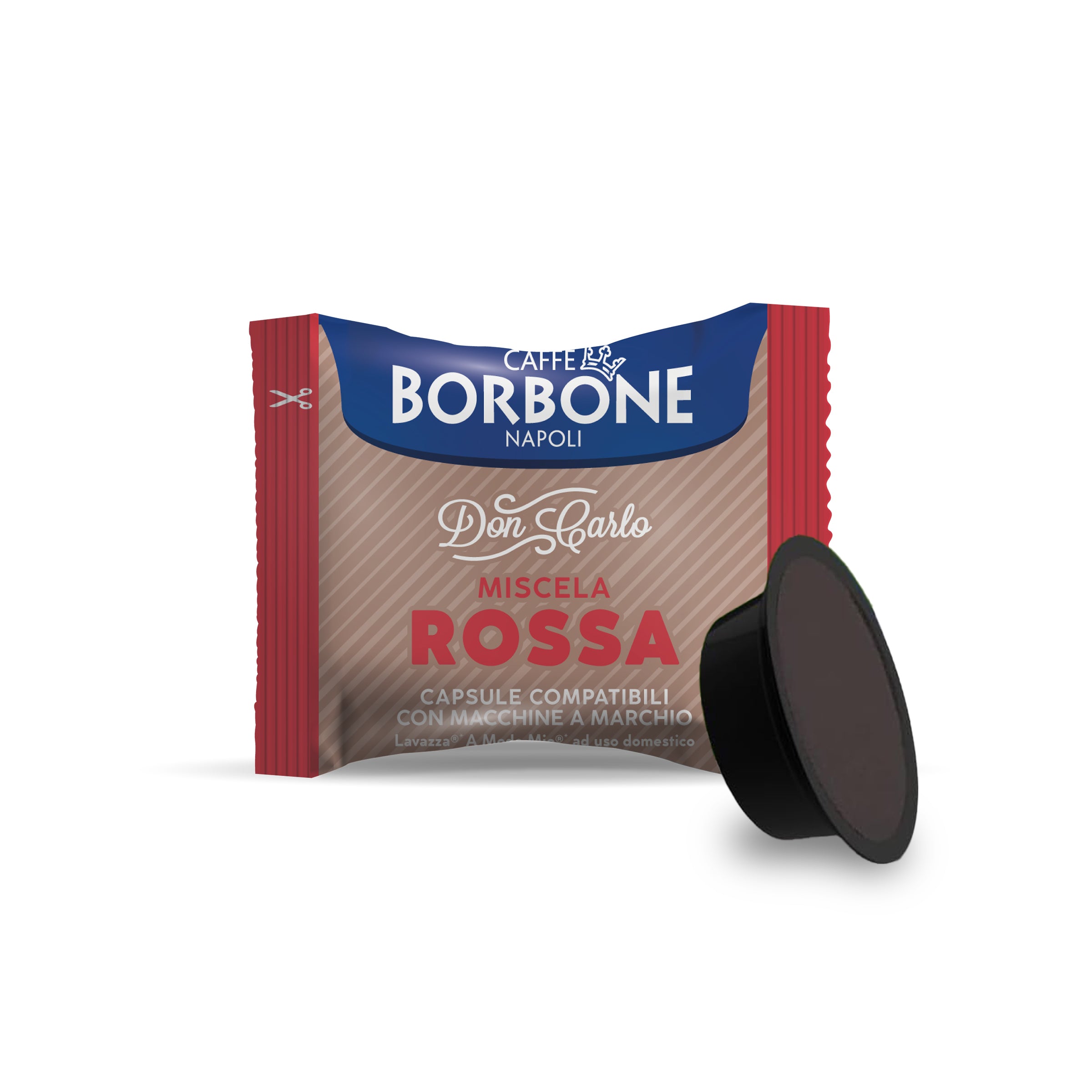 Borbone Don Carlo Red Blend Capsules Compatible Lavazza A Modo Mio