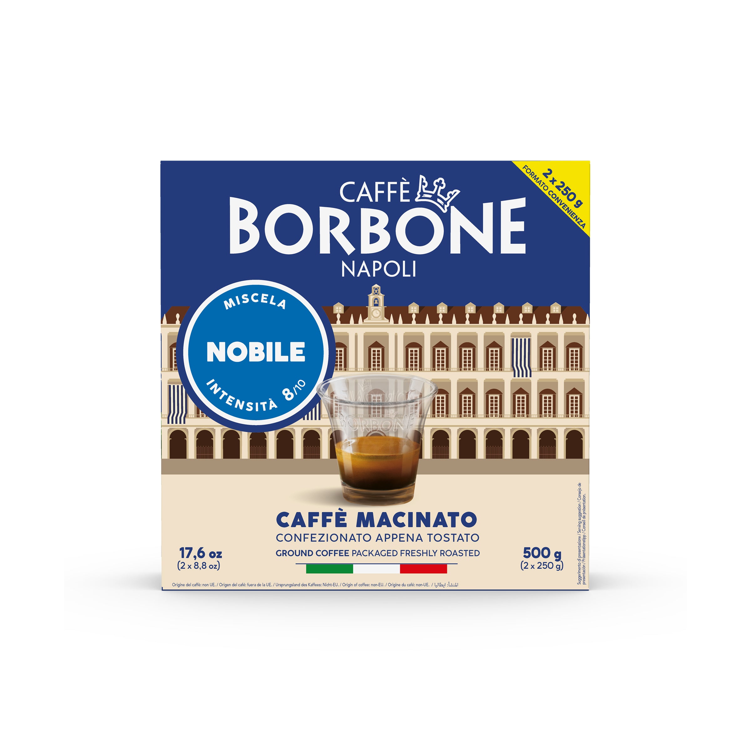 Borbone Moka Nobile Blend 2X250Gr Bipack